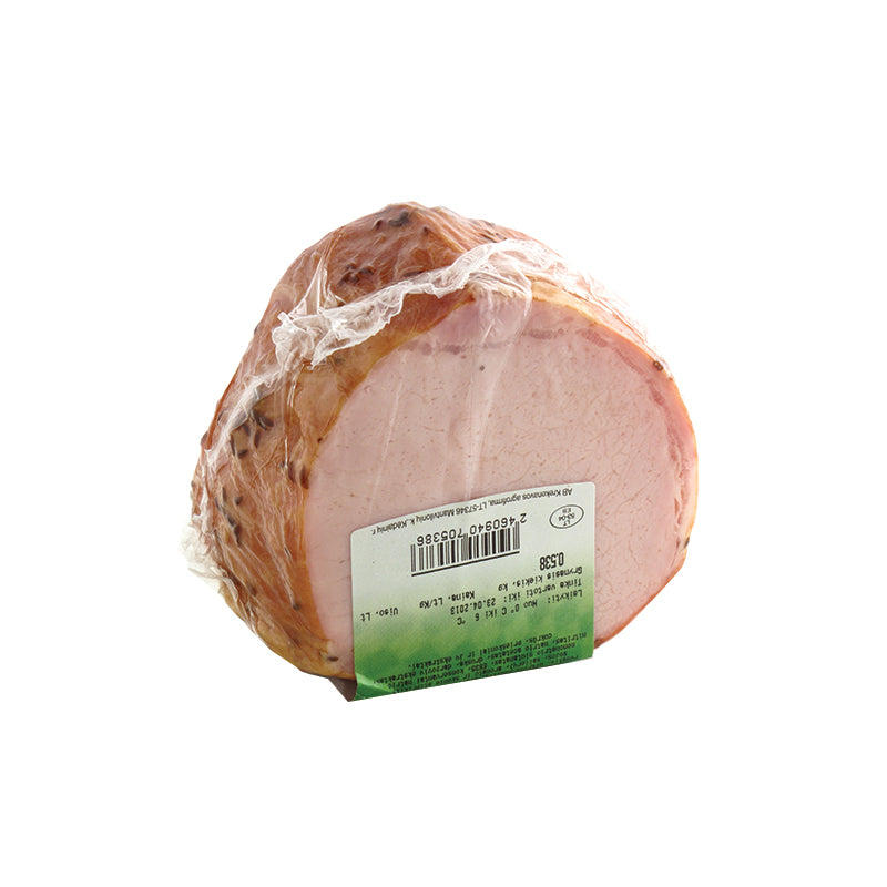 Karštai rūkyta PANEVEŽIO kiaulienos filė, ~350 g, KRE