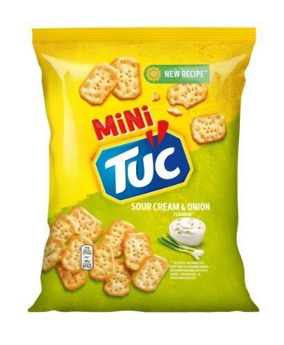 Krekeriai TUC Mini, su grietine ir svogūnu, 100 g