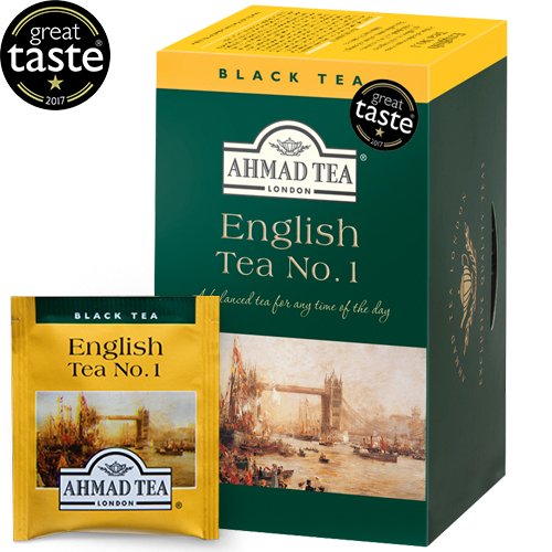 Black tea AHMAD ENGLISH NO.1, 20 tea bags