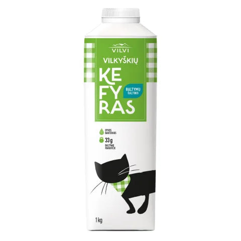 Kefyras VILKYŠKIŲ, 2,5% riebumo, 1 kg, tetratop