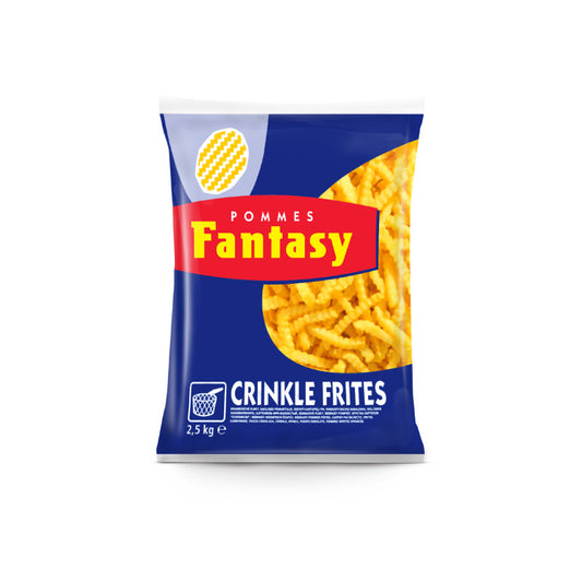 Šaldytos bulvės FARM FRITES Fantasy, vingiuotos, 2,5 kg