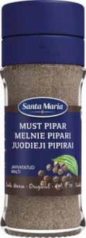 Juodieji pipirai SANTA MARIA, malti, 36 g