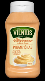 Majonezas VILNIUS Pikantiškas, 25%, 410 g
