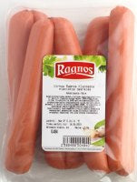 Cooked Klaipėda dairy sausages RAGNOS, top quality, kg