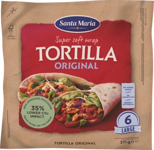 Tortilijos 10 SANTA MARIA, 371 g