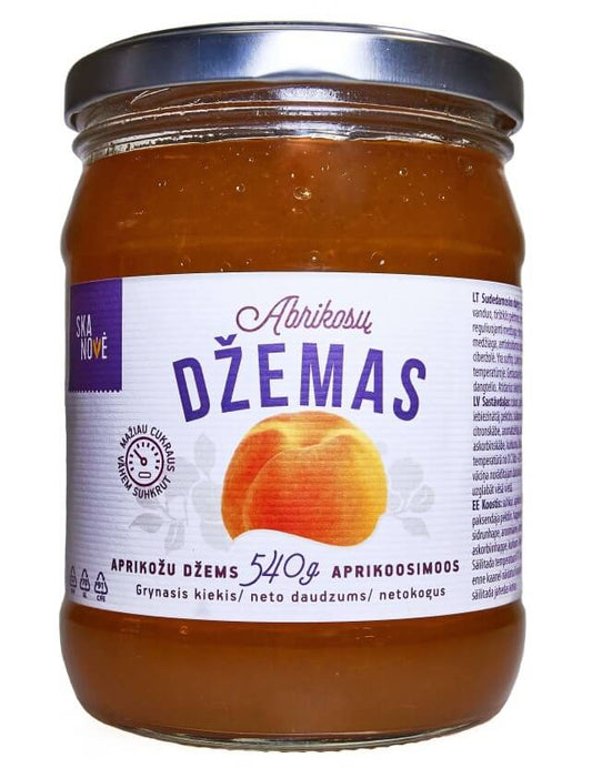 Abrikosų džemas SKANOVĖ, 540 g