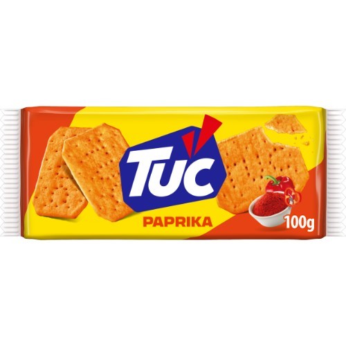 Crackers LU TUC, paprika flavor, 100 g