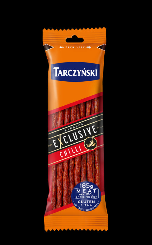 Hot smoked Cabana sausages TARCZYNSKI Exclusive, with chili, II r., 105 g