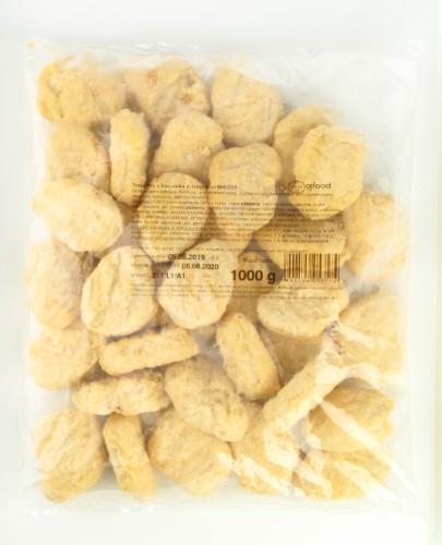 Šaldyti tempuroje paniruoti vištienos gabalėliai, AJ FOOD, 1 kg