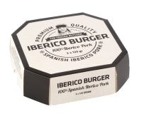 Šaldyti kiaulienos paplotėliai IBERICO burger, 2 x 125 g
