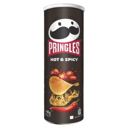 Užkandis PRINGLES Hot & Spicy RAL, 165 g