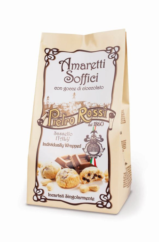 PIETRO ROSSI Mini Amaretti cookies, with chocolate pieces, 150 g
