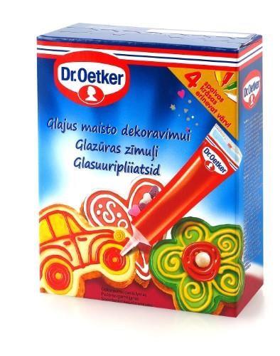Desertinio glajaus DR. OETKER, pieštukai, 76g