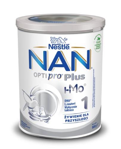 Pradinio maitinimo pieno mišinys.NAN OPTIPRO Plus 1 TIN kūdikiams nuo gimimo 800g