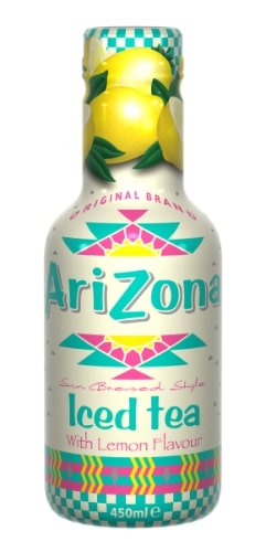 Šaltos arbatos gėrimas ARIZONA, citrinų skonio, 450ml PET D