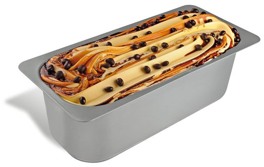 Gluten-free Italian ice cream, G7 AFFOGATO AL CAFFE', cream flavor, with coffee syrup 4750 ml