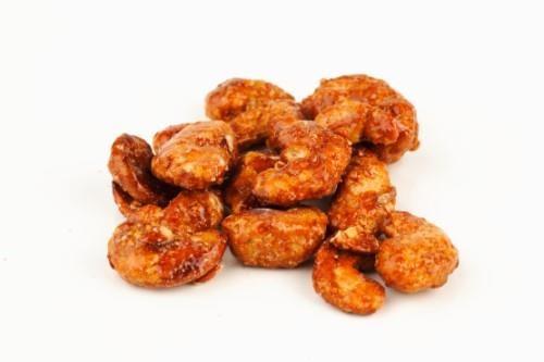 Karamelizuoti anakardžių riešutai, kg D