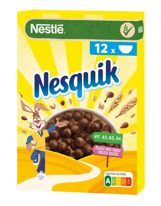 Kakavos skonio dribsniai NESTLE Nesquik, 375g