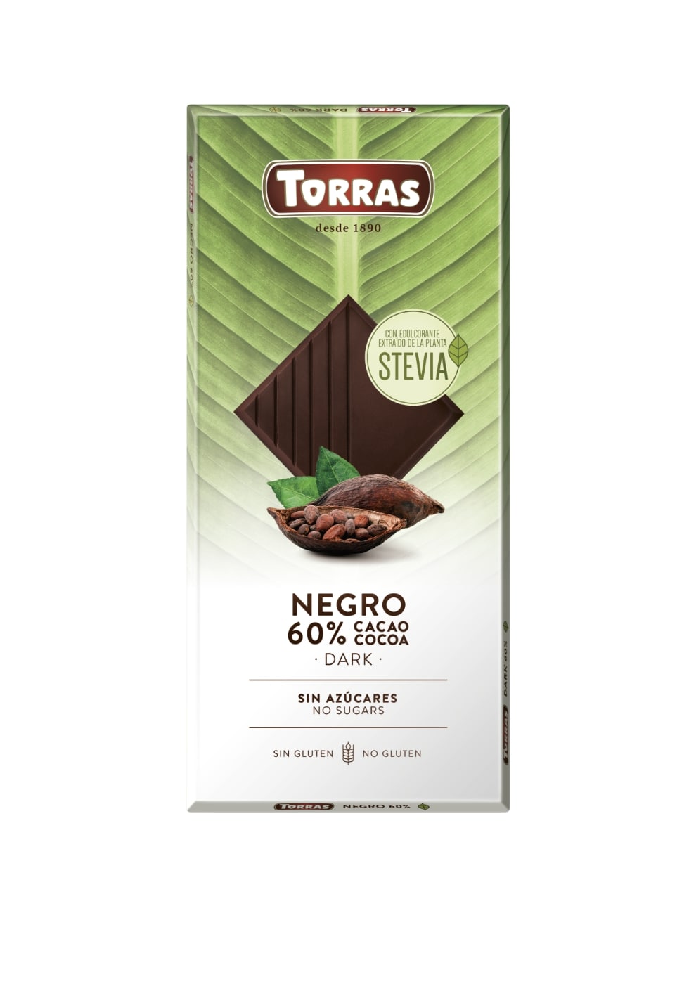Chocolate STEVIA, dark, 100 g