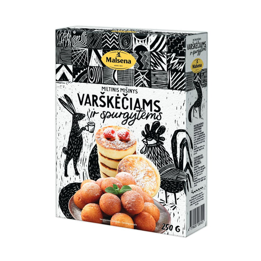 Miltų mišinys varškėčiams ir spurgoms MALSENA, 250g