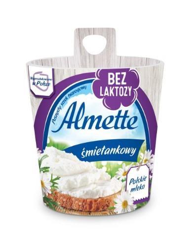 Tepamas varškės sūris ALMETTE, be laktozės, 150 g