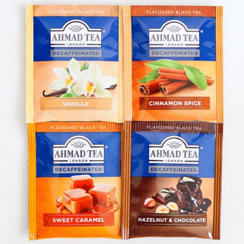 Ahmad Tea Arbata be kofeino ''Indulgent Selection'', vokeliuose, 20 vnt.