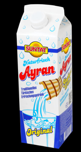 Turkish yogurt soft drink SUNTAT AYRAN, 1000ml