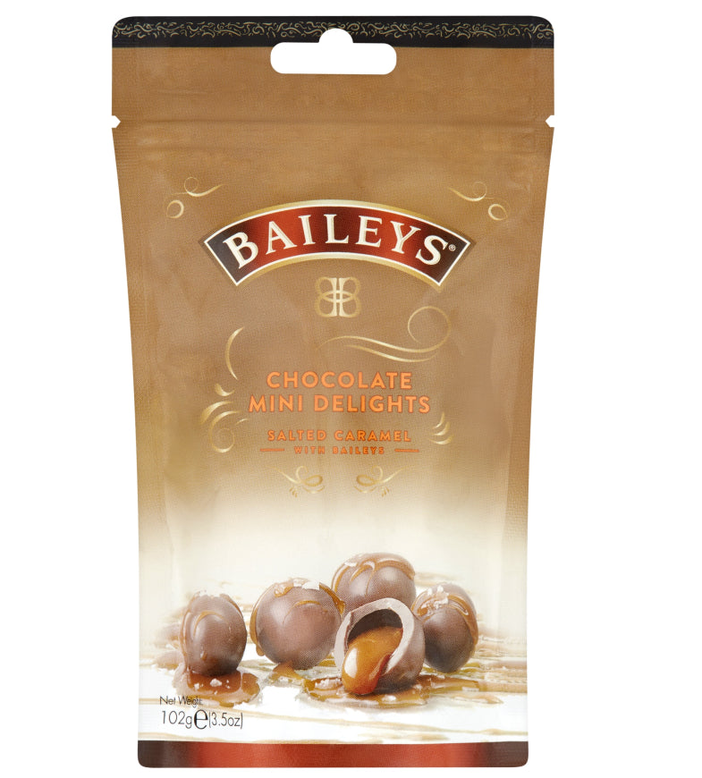 Chocolate candies BAILEYS, with Irish cream liqueur, salted caramel, 102 g