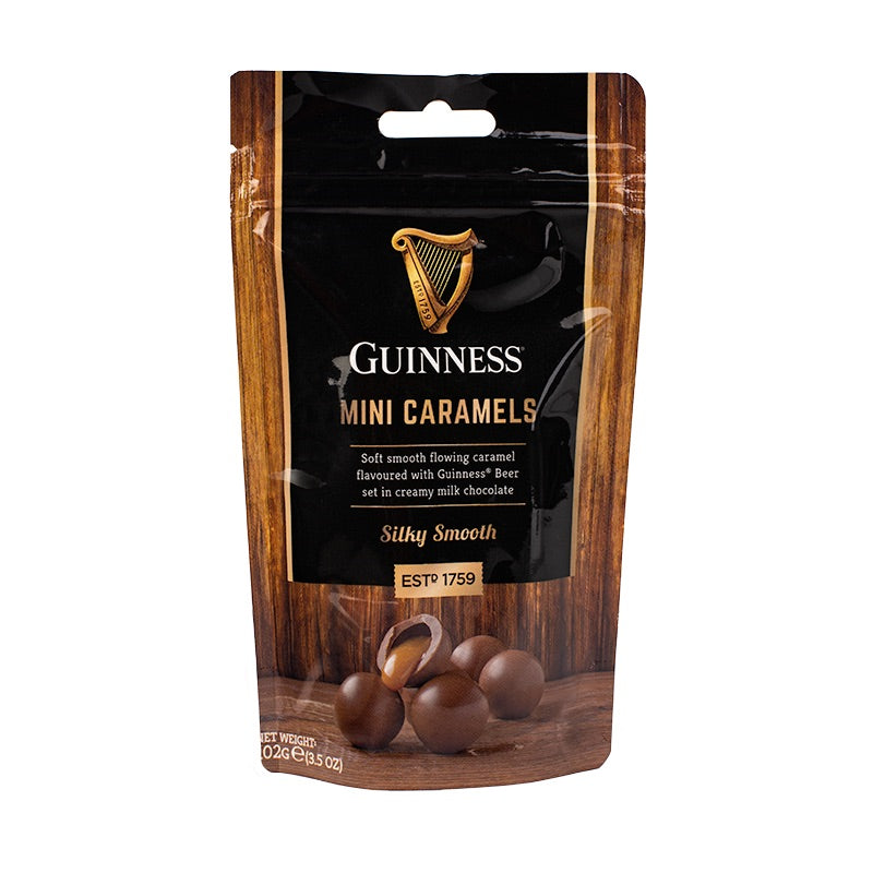 GUINNESS chocolate candies, with caramel, beer, 102 g