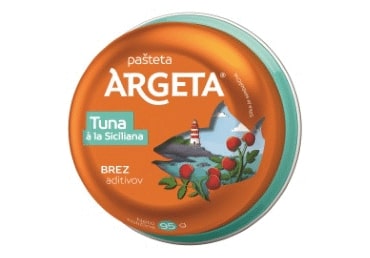 Tuno paštetas, ARGETA, Siciliana 95 g