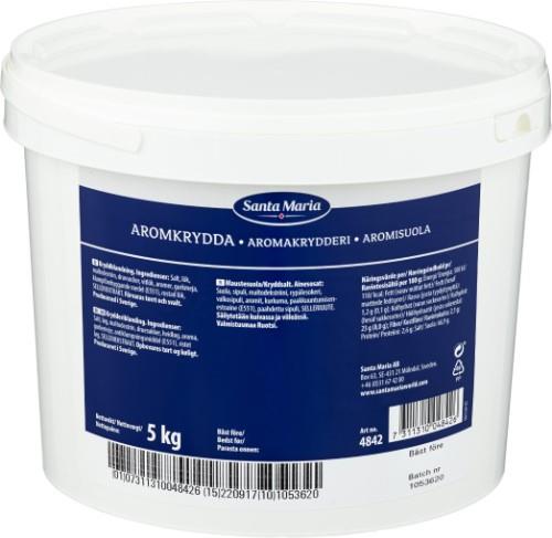 Aromatinė druska SANTA MARIA 5kg x 1