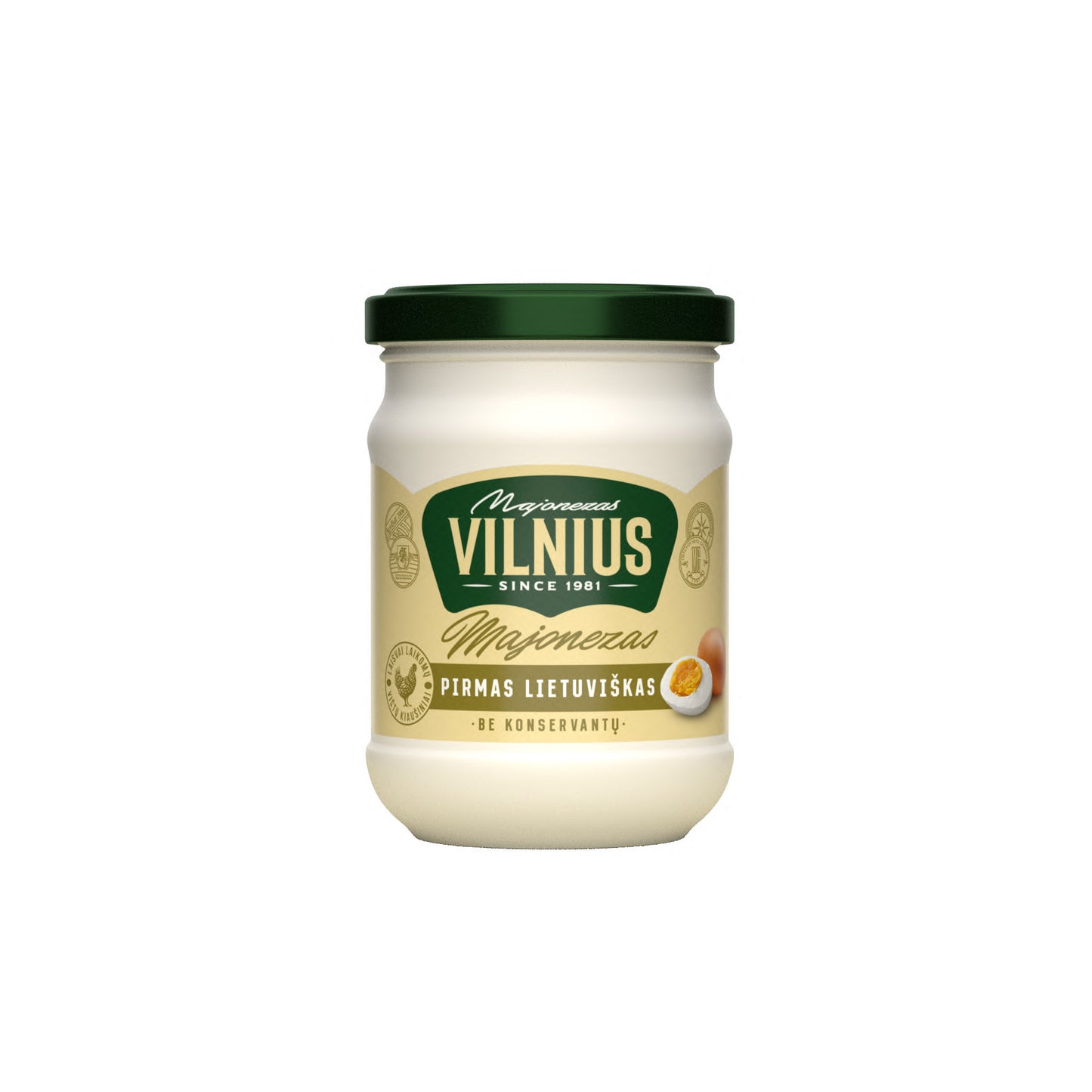Majonezas VILNIUS Pirmas Lietuviškas, 35% 250ml/245g