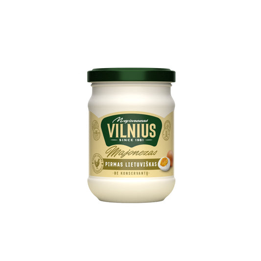 Majonezas VILNIUS Pirmas Lietuviškas, 35% 250ml/245g