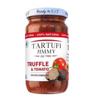 Trumų ir pomidorų padažas TARTUFI JIMMY, paruoštas valgymui, 180g