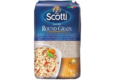 Apvalieji ryžiai SCOTTI, 1 kg