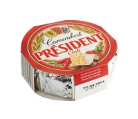 Blue cheese PRESIDENT Camembert, 32%, chili, 120 g