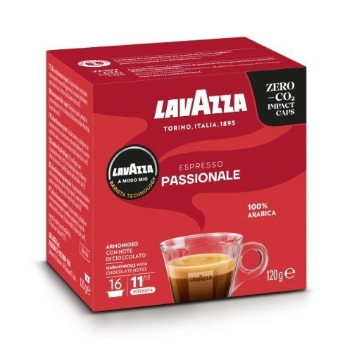 Kavos kapsulės Lavazza „A Modo Mio Passionale“,16 vnt