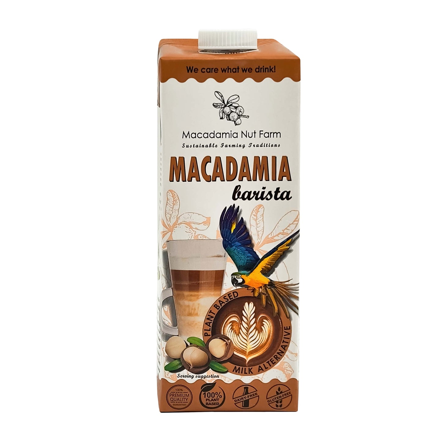 Makadamijų riešutų gėrimas, MACADAMIA NUT FARM, Barista, 1 l