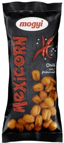 Skrudinti kukurūzai MOGYI Mexicorn, aitriųjų paprikų skonio, 55g