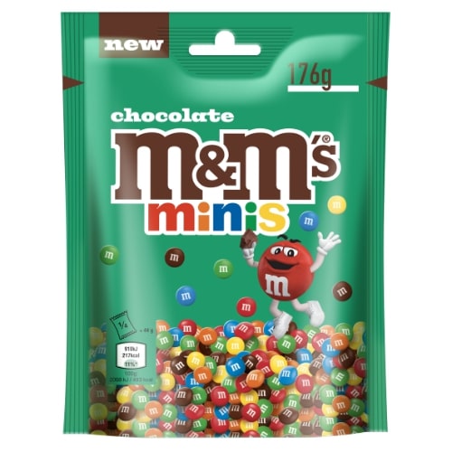 Milk chocolate M&M's minis in crunchy colored glaze, 176 g