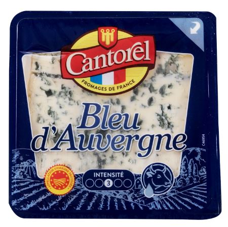 Mėlynojo pelėsio sūris BLEU D'AUVERGNE, 50%, SKVN, 125 g