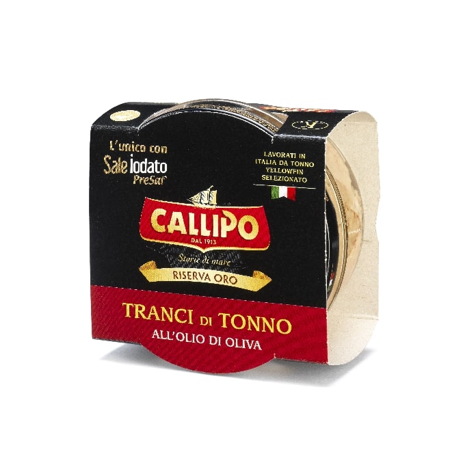 Gelsvauodegis tunas, CALLIPO, alyvuogių aliejuje 160 g