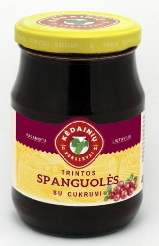 Trintos spanguolės KĖDAINIŲ, su cukrumi, 420g