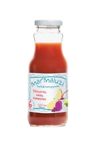 Kompotas MARMALUZI džiovintų vaisių, nuo 6mėn, 250ml