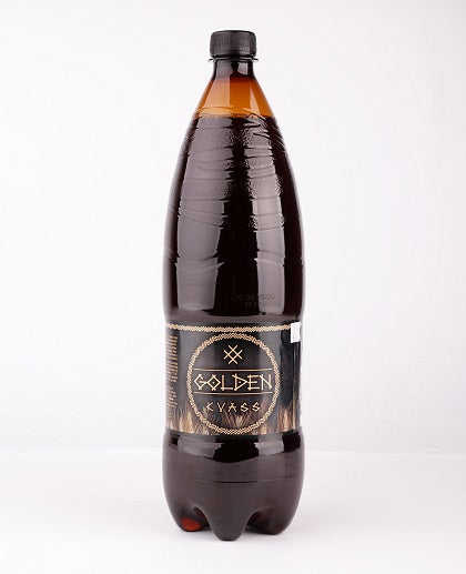 Gira GOLDEN KVASS, gazuota, 1.5l, PET, D