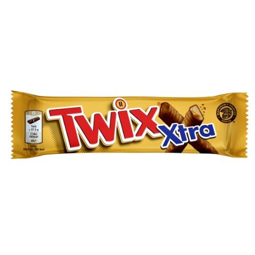 TWIX Xtra chocolate bar, 75 g