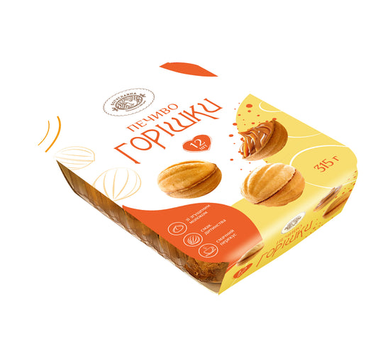 Sausainiai BOGUSLAVNA, Riešutėlis, 315 g