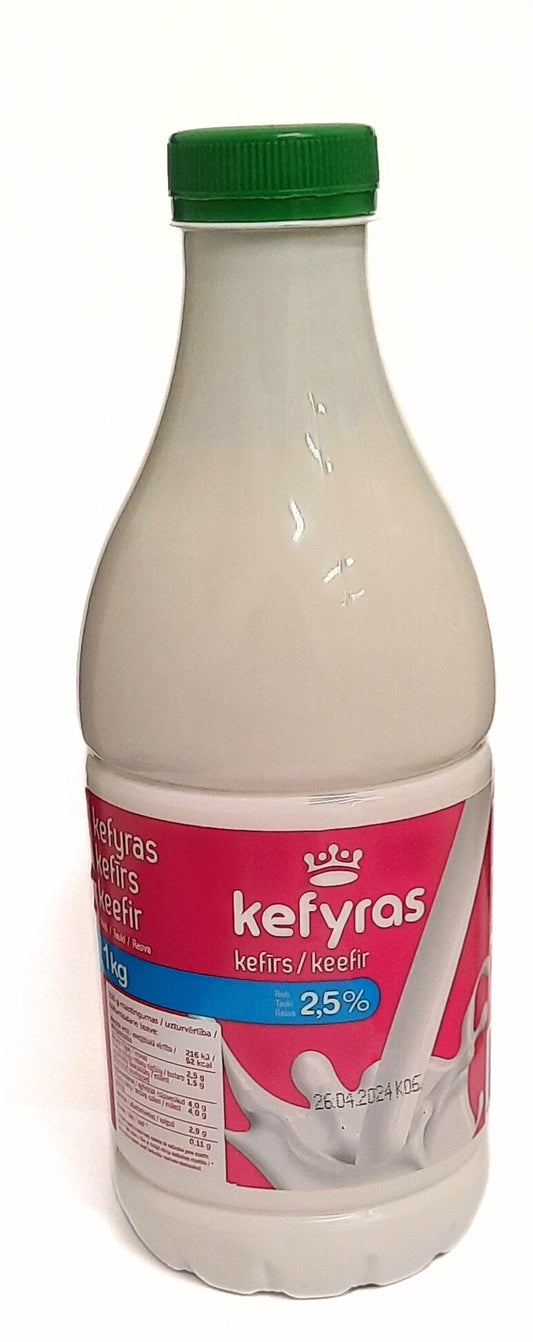 Kefyras, 2,5%, 1 kg PET