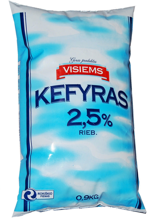 Kefyras VISIEMS, 2,5%, 0,9 kg