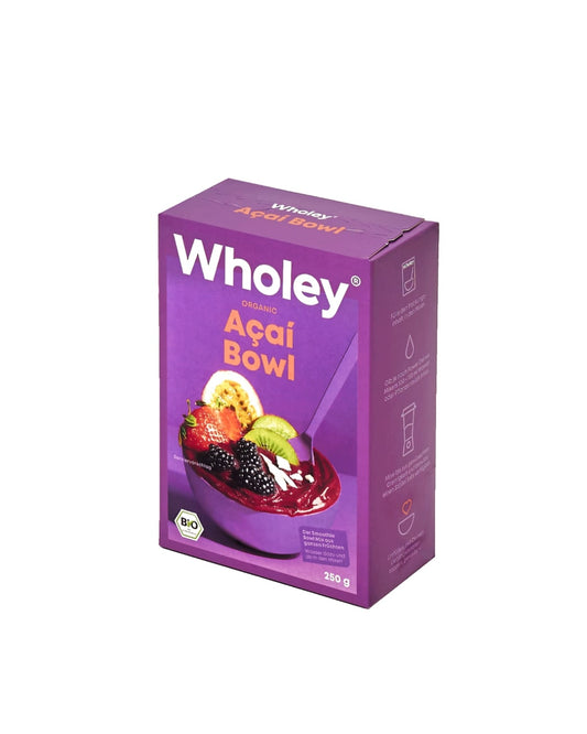 Šaldytas ekologiškų vaisių mišinys, kokteiliams, WHOLEY ACAI BOWL, 250g LT-EKO-001